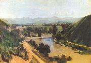 Jean Baptiste Camille  Corot, The Bridge at Narni